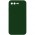 Silicone Case Square Full Camera Protective (AA) NOLOGO для Apple iPhone 7 plus / 8 plus (5.5") Зелений / Army green