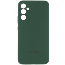 Чохол Silicone Cover Lakshmi Full Camera (AAA) with Logo для Samsung Galaxy A55 Зелений / Cyprus Green