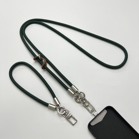 Набір шнурків 120см + 35см Dark Green