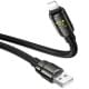 Дата кабель Hoco U143 Joy USB to Lightning 2.4A (1.2m) Black