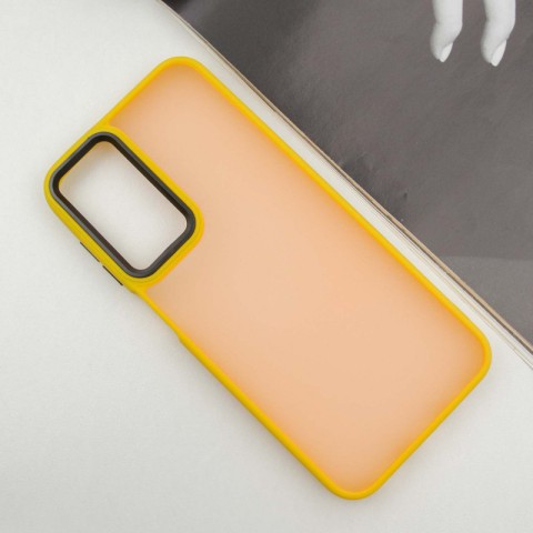 Чохол TPU+PC Lyon Frosted для Samsung Galaxy A05s Orange