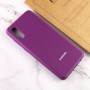 Чохол Silicone Cover Full Protective (AA) для Samsung Galaxy A02 Фіолетовий / Grape