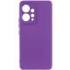 Чохол TPU GETMAN Liquid Silk Full Camera для Xiaomi Redmi Note 12 4G Фіолетовий / Purple