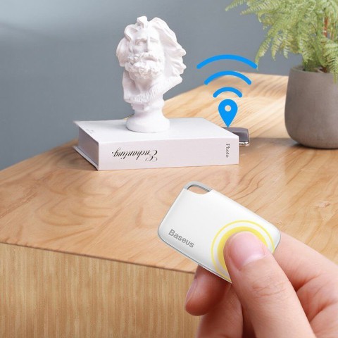 Трекер-брелок Baseus Intelligent T2 ropetype anti-loss device (ZLFDQT2-0) White