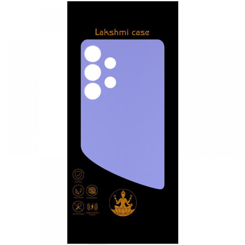 Чохол Silicone Cover Lakshmi Full Camera (AAA) для Samsung Galaxy A32 4G Бузковий / Dasheen