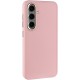 TPU чохол Bonbon Metal Style для Samsung Galaxy S23+ Рожевий / Light pink