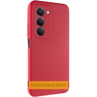 Чохол TPU GETMAN Liquid Silk Full Camera для Xiaomi Redmi 15 (Global) Червоний / Dark Red