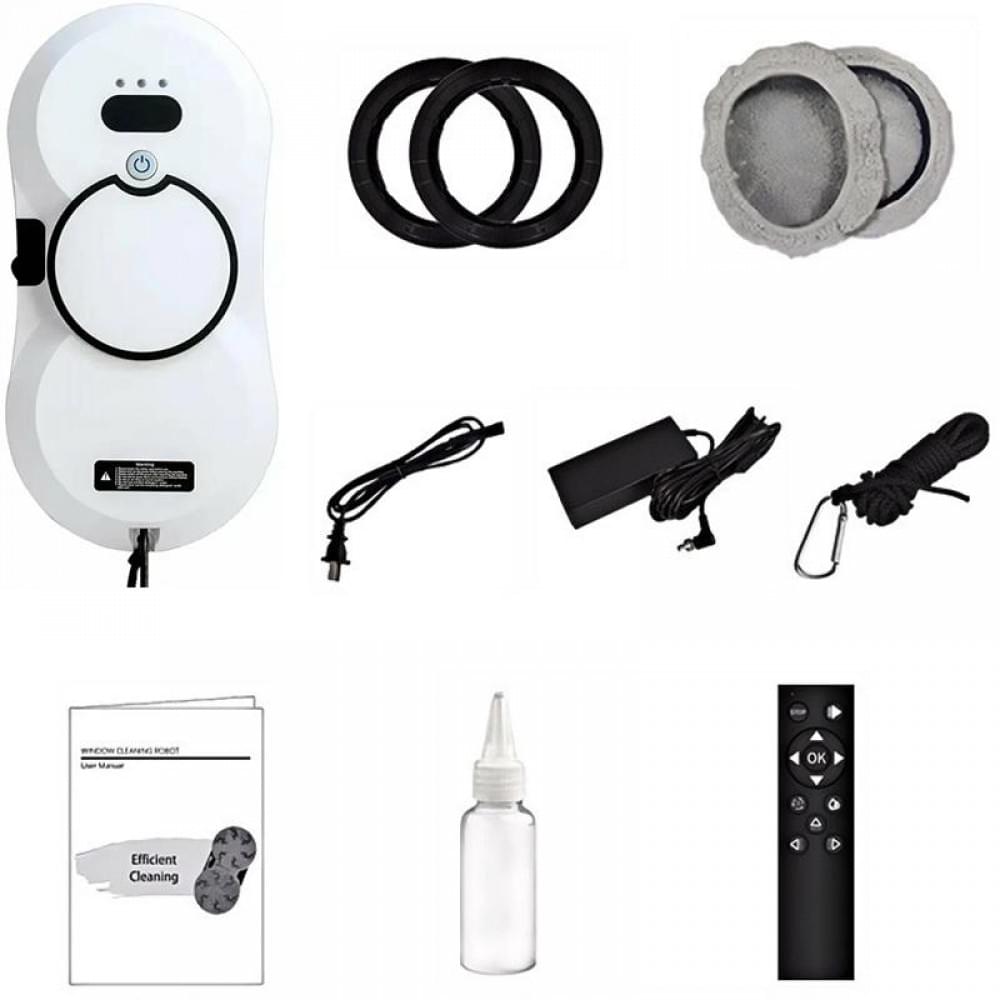 Робот для мийки вікна DJET W17S з одностороннім автоматичним розпилювачем води White