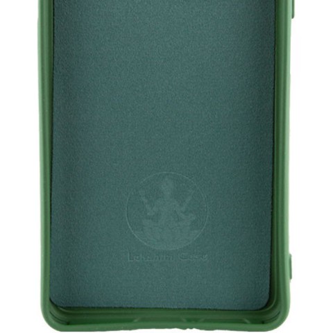 Чохол Silicone Cover Lakshmi Full Camera (AA) для Realme C65 4G Зелений / Dark green