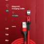 Дата кабель USAMS US-SJ333 U29 Magnetic USB to Lightning (1m) Червоний