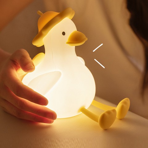 Нічник QW-D18 Duckling White / Yellow