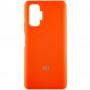 Чохол Silicone Cover Full Protective (AA) для Xiaomi Redmi Note 10 Pro / 10 Pro Max Помаранчевий / Neon Orange