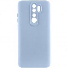 Чохол TPU GETMAN Liquid Silk Full Camera для Xiaomi Redmi 9 Блакитний / Lilac Blue