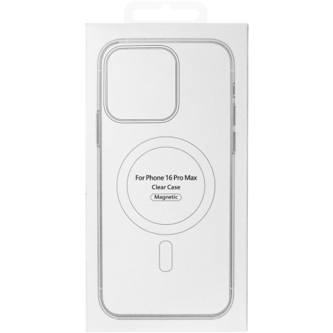 TPU+PC чохол Clear Garden with MagSafe для Apple iPhone 16 (6.1") Blue Blossom