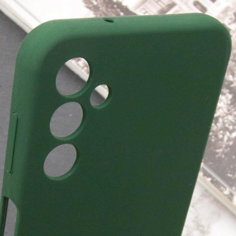 Чохол Silicone Cover Lakshmi Full Camera (AAA) для Samsung Galaxy A16 4G/5G Зелений / Cyprus Green
