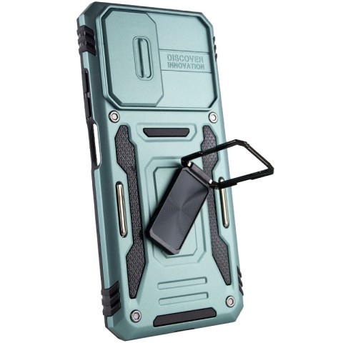 Ударостійкий чохол Camshield Army Ring для Xiaomi Redmi 10 Зелений / Light Green