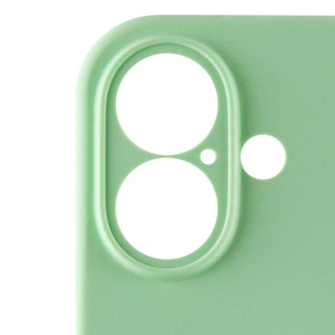 Чохол Silicone Case Full Camera Protective (AA) для Apple iPhone 16 Plus (6.7") Зелений / Pistachio