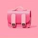 Шкіряний футляр Briefcase для навушників AirPods 3 Pink
