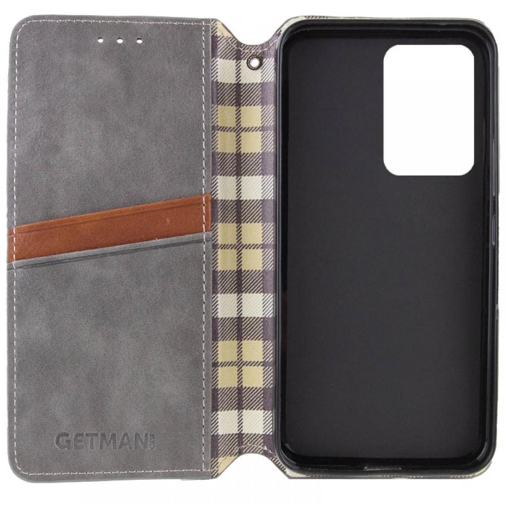 Кожаный чехол-книжка GETMAN Cubic (PU) для Samsung Galaxy S24+