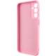 Чохол TPU GETMAN Liquid Silk Full Camera для Samsung Galaxy M34 5G Рожевий / Pink