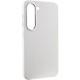 Шкіряний чохол Bonbon Leather Metal Style для Samsung Galaxy S23+ Білий / White