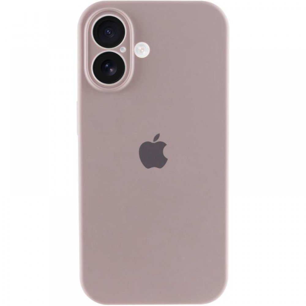 Чохол Silicone Case Full Camera Protective (AA) для Apple iPhone 17 (6.3") Сірий / Lavender