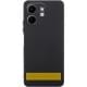 Чохол TPU GETMAN Liquid Silk Full Camera для Motorola Edge 50 Fusion Чорний / Black