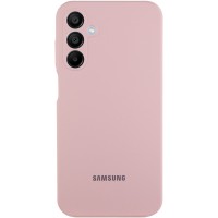 Чохол Silicone Cover Lakshmi Full Camera (AAA) with Logo для Samsung Galaxy A26 5G Рожевий / Pink Sand