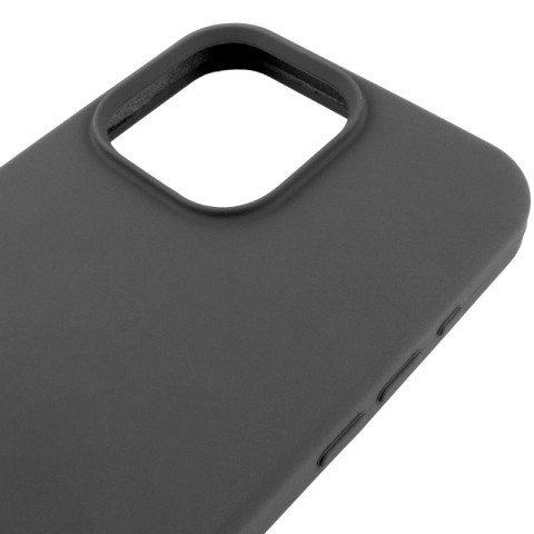Чохол Silicone Case (AA) Logo with MagSafe для Apple iPhone 15 Pro Max (6.7") Сірий / Dark Gray