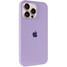 Чохол Silicone Case Full Protective (AA) для Apple iPhone 13 Pro (6.1") Бузковий / Lilac