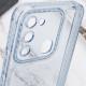 Чохол TPU Starfall Clear для TECNO Spark 8C Блакитний
