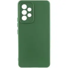 Чохол Silicone Cover Ummi Lakshmi Full Camera (AA) для Samsung Galaxy A13 4G Зелений / Dark green