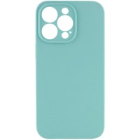 Чохол Silicone Case Full Camera Protective (AA) NO LOGO для Apple iPhone 16 Pro (6.3") Бірюзовий / Marine Green