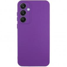 Чохол TPU GETMAN Liquid Silk Full Camera для Samsung Galaxy S24 Фіолетовий / Purple