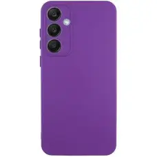 Чохол TPU GETMAN Liquid Silk Full Camera для Samsung Galaxy S24 Фіолетовий / Purple