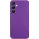 Чохол TPU GETMAN Liquid Silk Full Camera для Samsung Galaxy S24 Фіолетовий / Purple