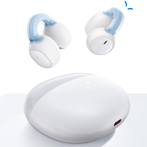 Бездротові TWS навушники Baseus AirGo 1 Ring Open-Ear (A00069201) Stellar White