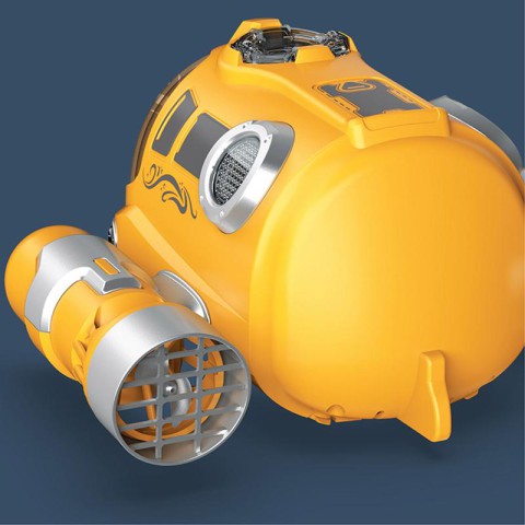 Човен на радіокеруванні SHT 3722-1A Spray Fog 2.4G Yellow