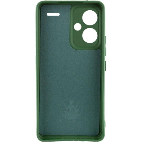 Чохол Silicone Cover Ummi Lakshmi Full Camera (AA) для Xiaomi Redmi Note 13 Pro+ Зелений / Dark green