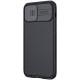 Карбонова накладка Nillkin Camshield (шторка на камеру) для Apple iPhone 14/13 (6.1") Чорний / Black
