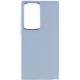 TPU чохол Bonbon Metal Style для Samsung Galaxy S24 Ultra Блакитний / Mist blue