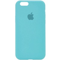 Чохол Silicone Case Full Protective (AA) для Apple iPhone 6/6s (4.7") Бірюзовий / Marine Green