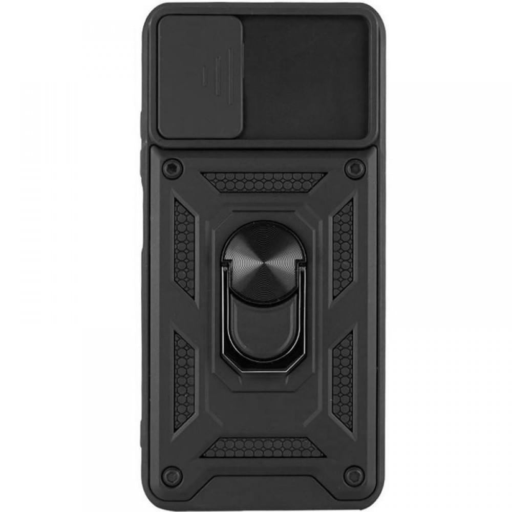 Чохол Ummi Camshield Serge Ring для Samsung Galaxy A03s Чорний