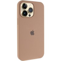Чохол Silicone Case Full Protective (AA) для Apple iPhone 15 Pro Max (6.7") Бежевий / Desert Gold