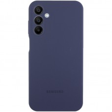 Чохол Silicone Cover Lakshmi Full Camera (AAA) with Logo для Samsung Galaxy A25 5G Темно-синій / Midnight blue