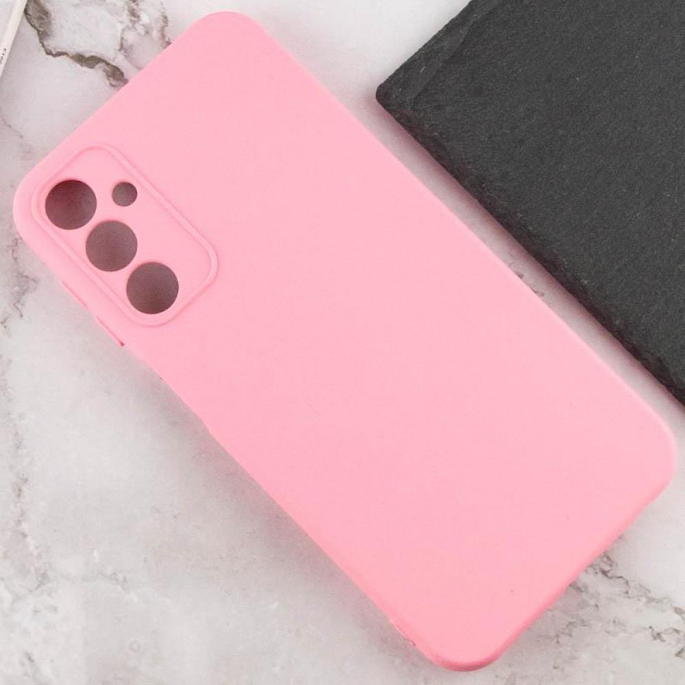 Чохол TPU GETMAN Liquid Silk Full Camera для Samsung Galaxy M34 5G Рожевий / Pink