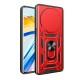 Ударостійкий чохол Camshield Serge Ring для Xiaomi Redmi Note 14 Pro+ Червоний