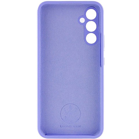 Чохол Silicone Cover Lakshmi Full Camera (AA) with logo для Samsung Galaxy A56 5G Бузковий / Dasheen