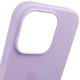 Чохол Silicone Case Full Protective (AA) NO LOGO для Apple iPhone 15 Pro Max (6.7") Бузковий / Lilac