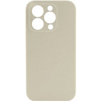 Чохол Silicone Case Full Camera Protective (AA) NO LOGO для Apple iPhone 13 Pro (6.1") Бежевий / Antique White